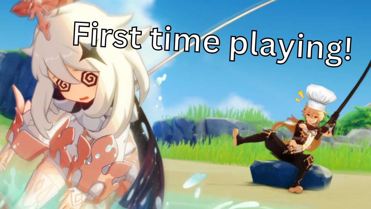 играю в Genshin Impact в ПЕРВЫЙ РАЗ
