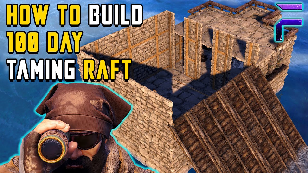 The Ultimate Ark Ragnarok Taming Raft Base: Fynixmech's 100-Day Build