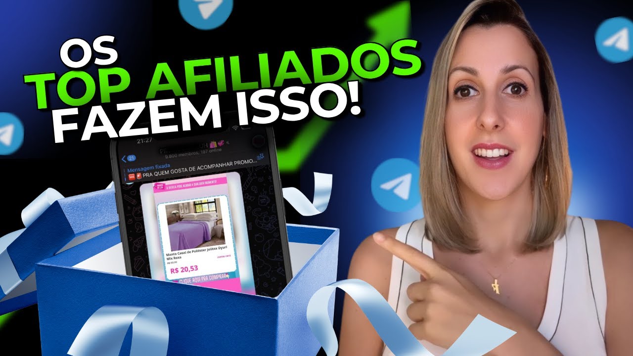 AFILIADOS! Como LOTAR seu Grupo de Ofertas no Telegram e VENDER 24h por dia todo dia (Passo a Passo)