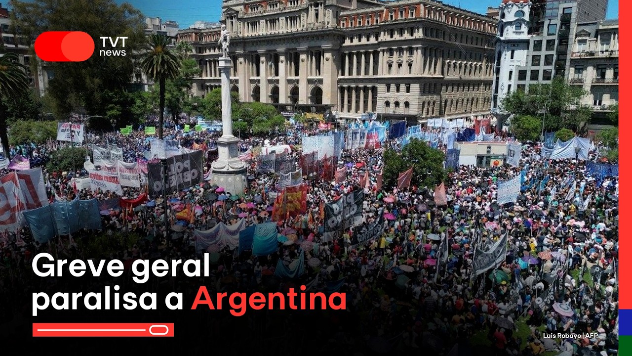 #aovivo STF barra novos supersalários | Greve geral paralisa a Argentina