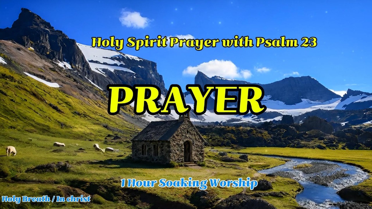 Holy Spirit Prayer with Psalm 23 | 1 Hour Soaking Worship시편 23편 성령임재 기도 | 1시간 묵상 음악(중간 광고없음)