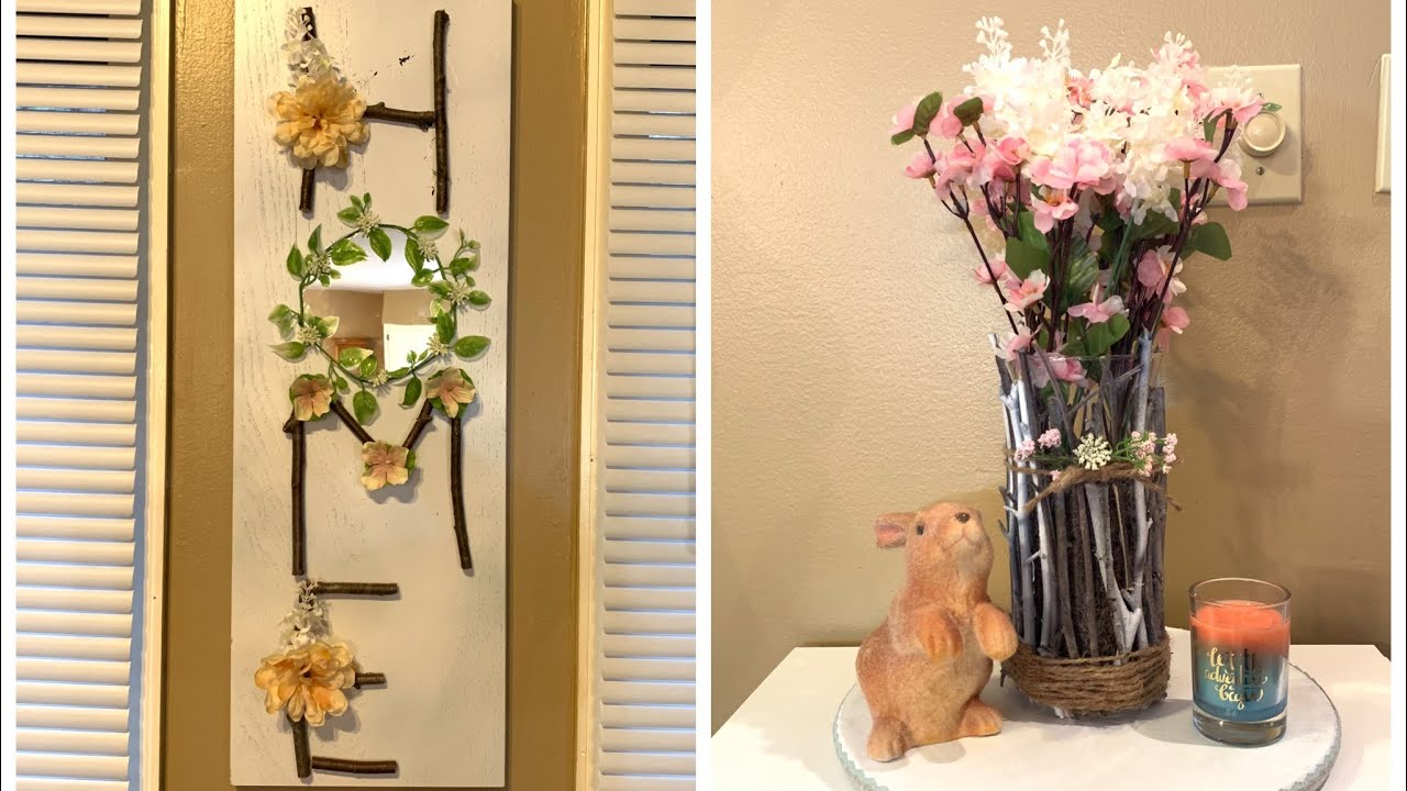 DIY; 2 IDEAS DE DECORACIONES PARA EL HOGAR