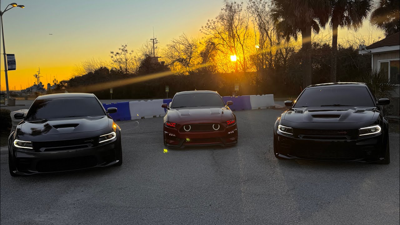 TOOK MY FBO MUSTANG GT & ON A POV DRIVE WITH TWO STRIKERS 