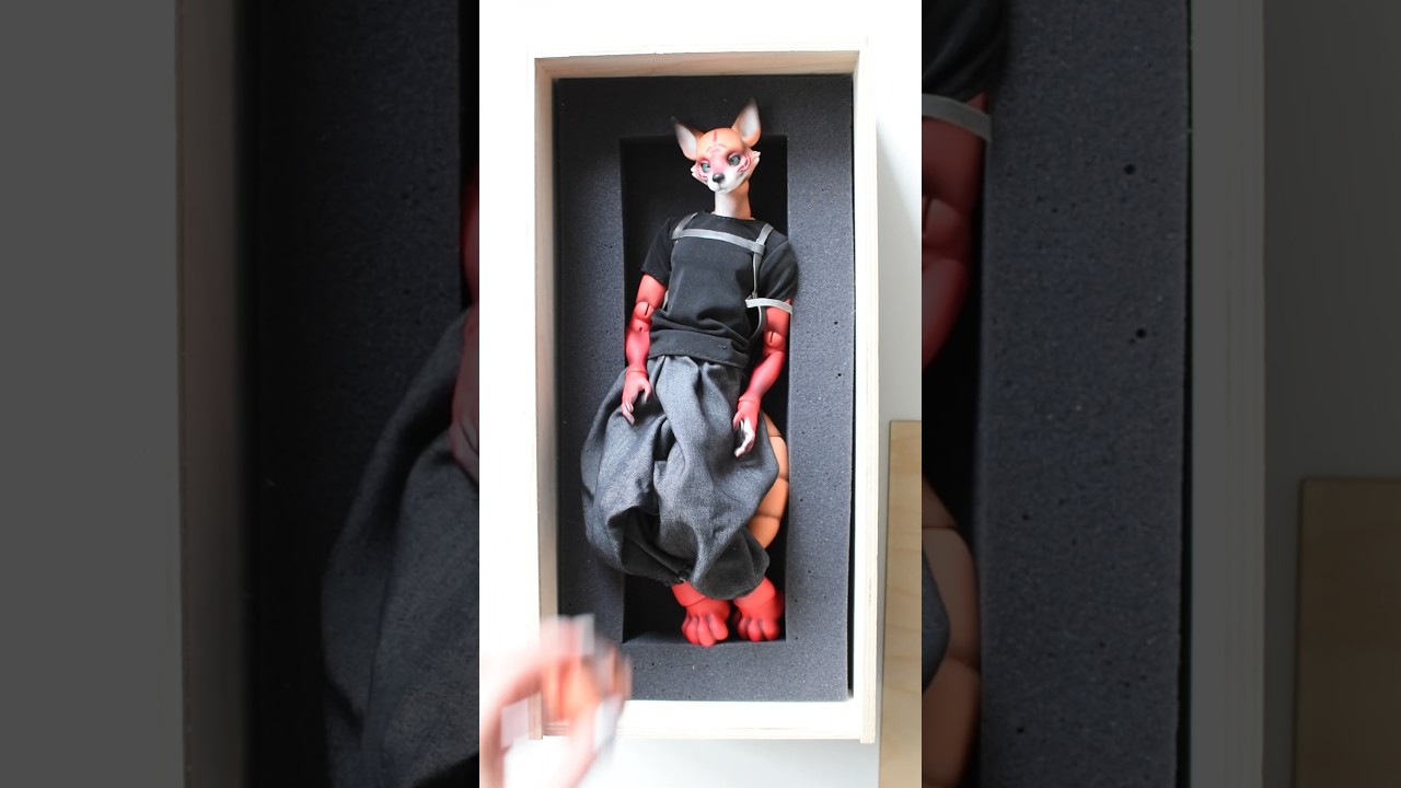 Akaiho red fox bjd doll   #doll #bjd #fox #furry #furryfriend