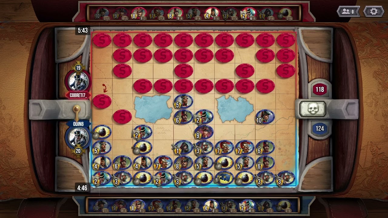 Stratego, Cobreti7_, Rank 19, 49%