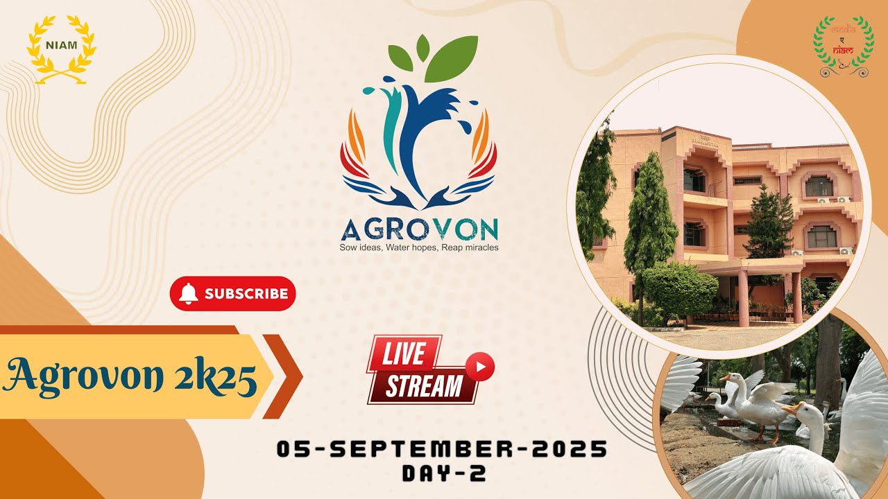 05-09-2025 || AGROVON 2k25 DAY 2 LIVE ||