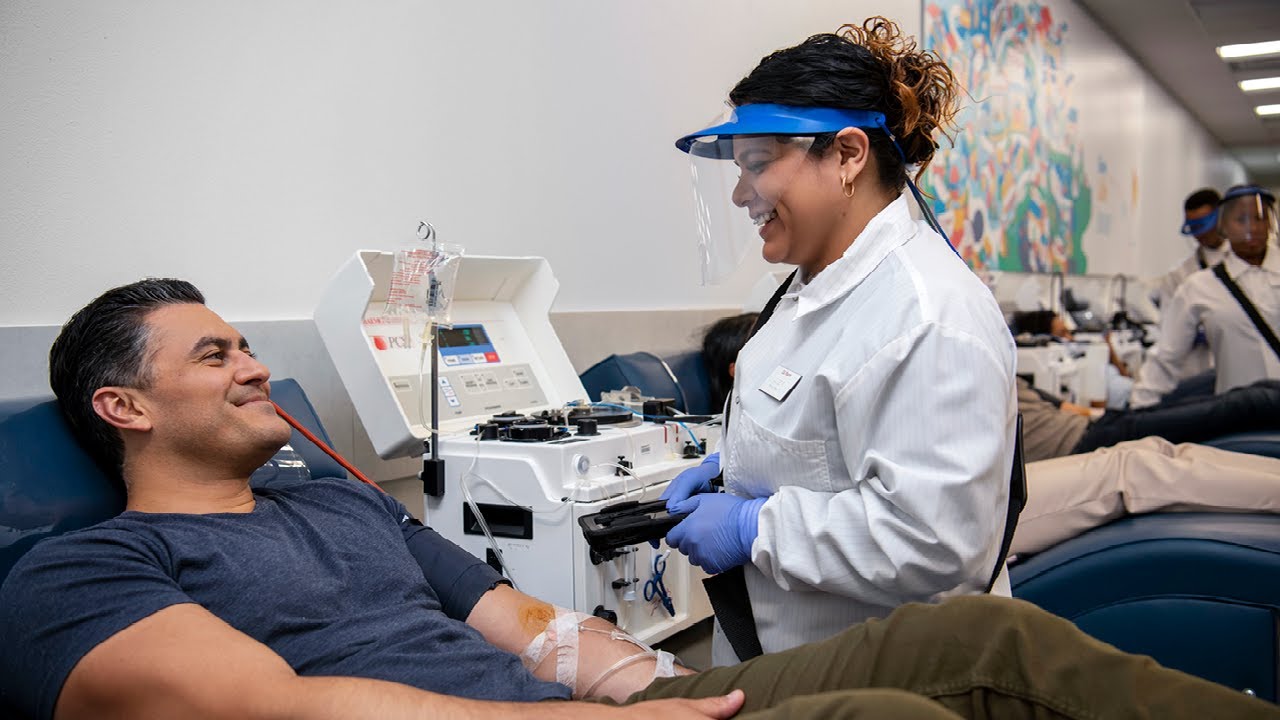 During the Plasma Donation: Plasma Donation Process | CSL Plasma