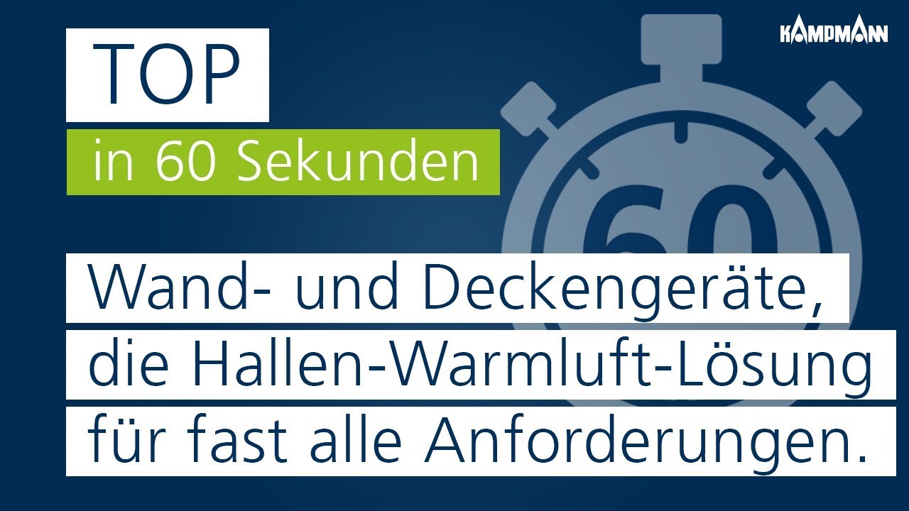 TOP | Lufterhitzer | Wand- und Deckenger&auml;t