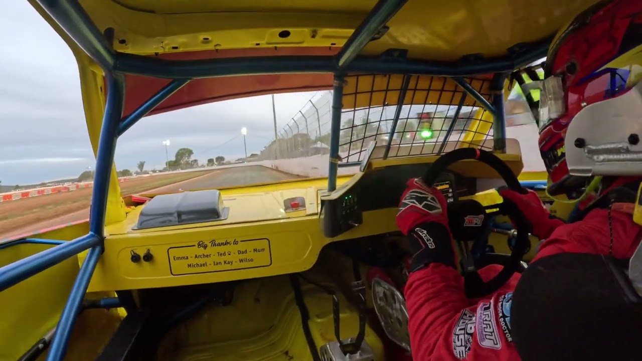 2026 NSW Modified Sedan Title, Heat 3A with Brad Wicks
