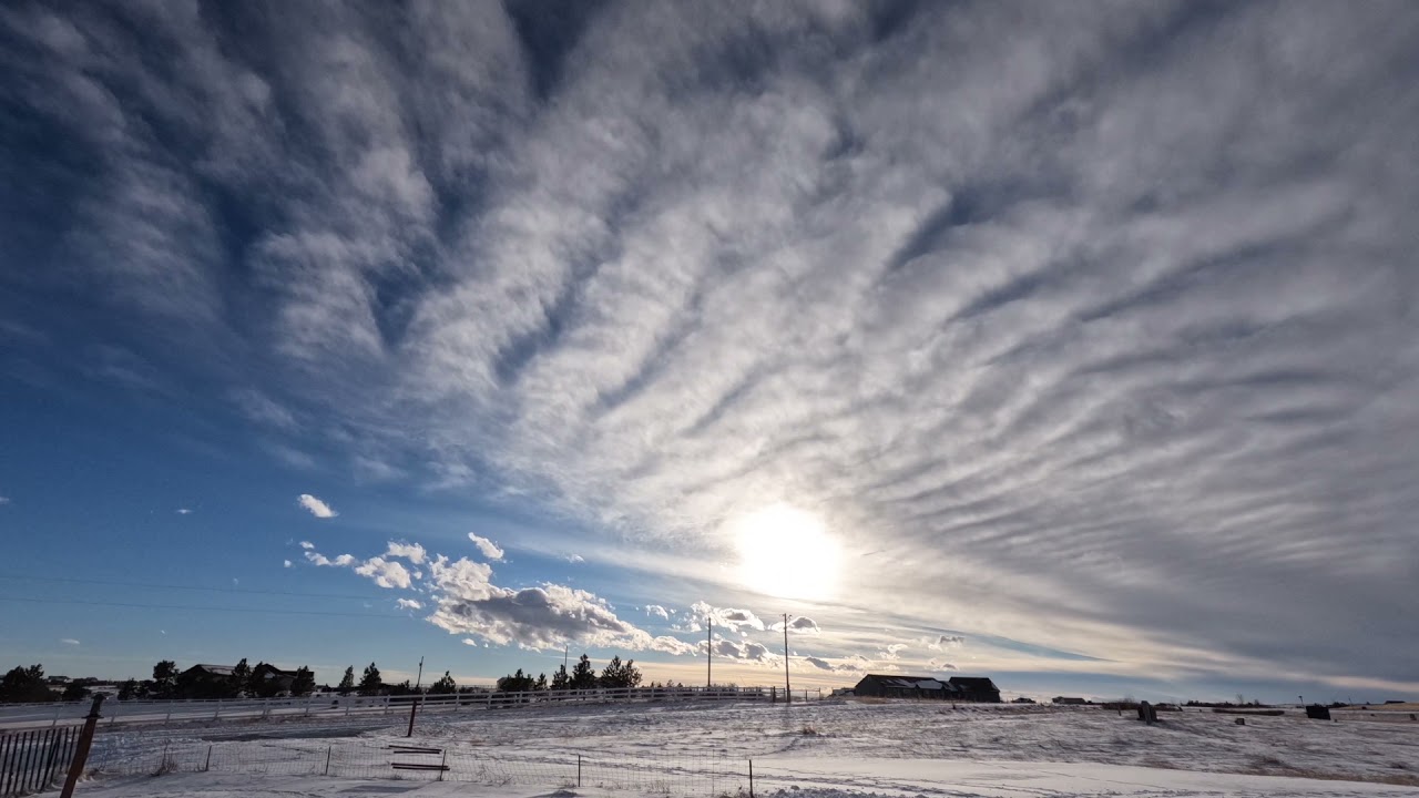 Motion of Altocumulus Clouds