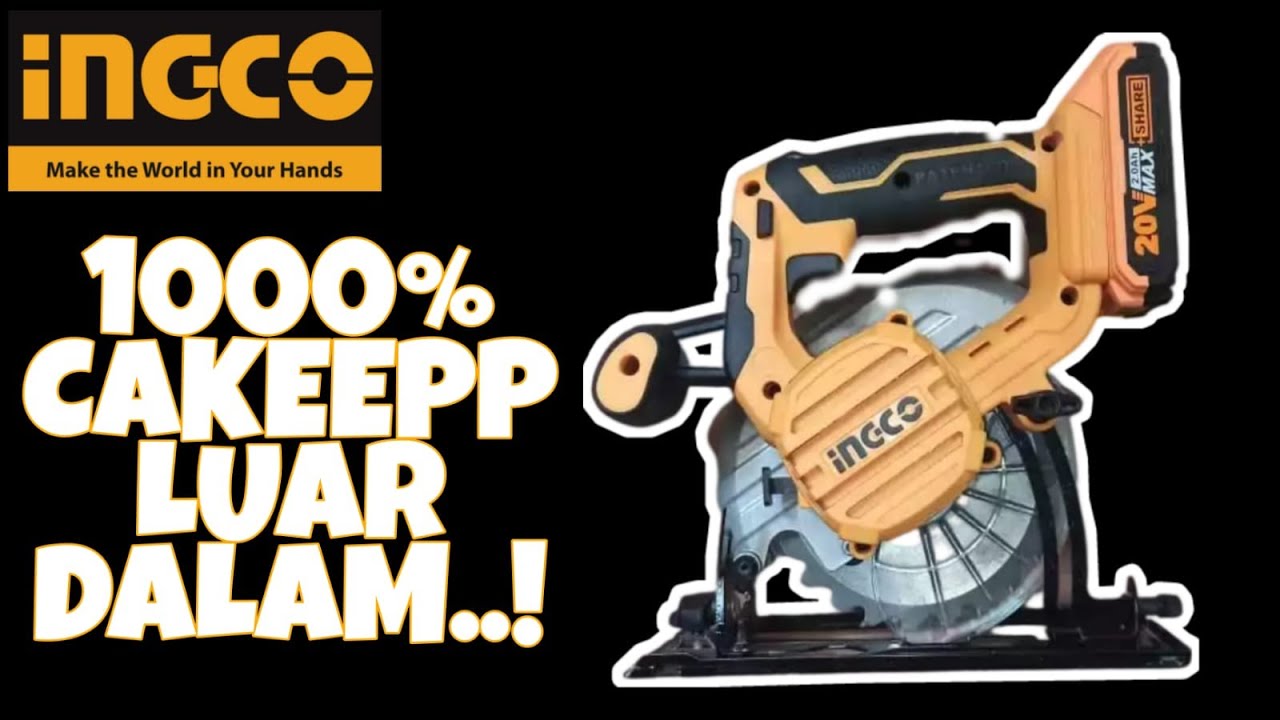 BONGKAR CIRCULAR SAW GAIB INGCO CSLI1651-MURAH DAN BERKUALITAS