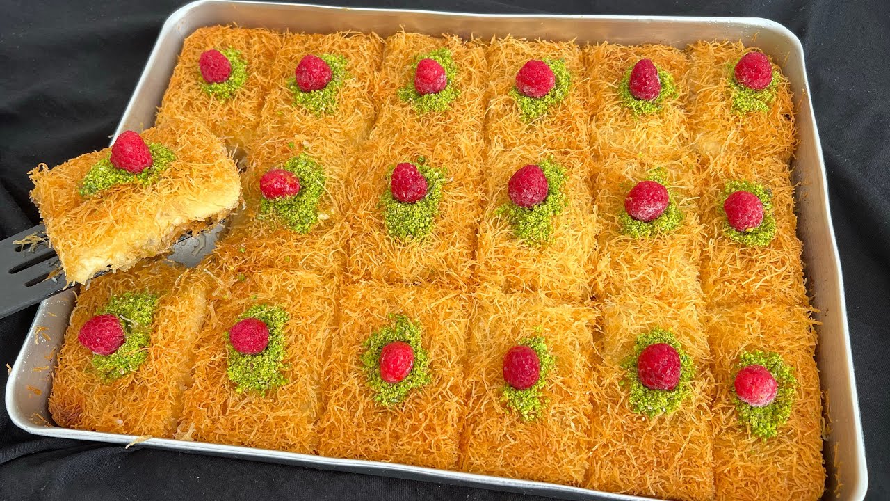 Kaymaklı Soğuk Künefe  😍Böylesi Ne Görüldü Ne Duyuldu 👌🏼🔥 Bayram İçin Şahane Bir Lezzet✅
