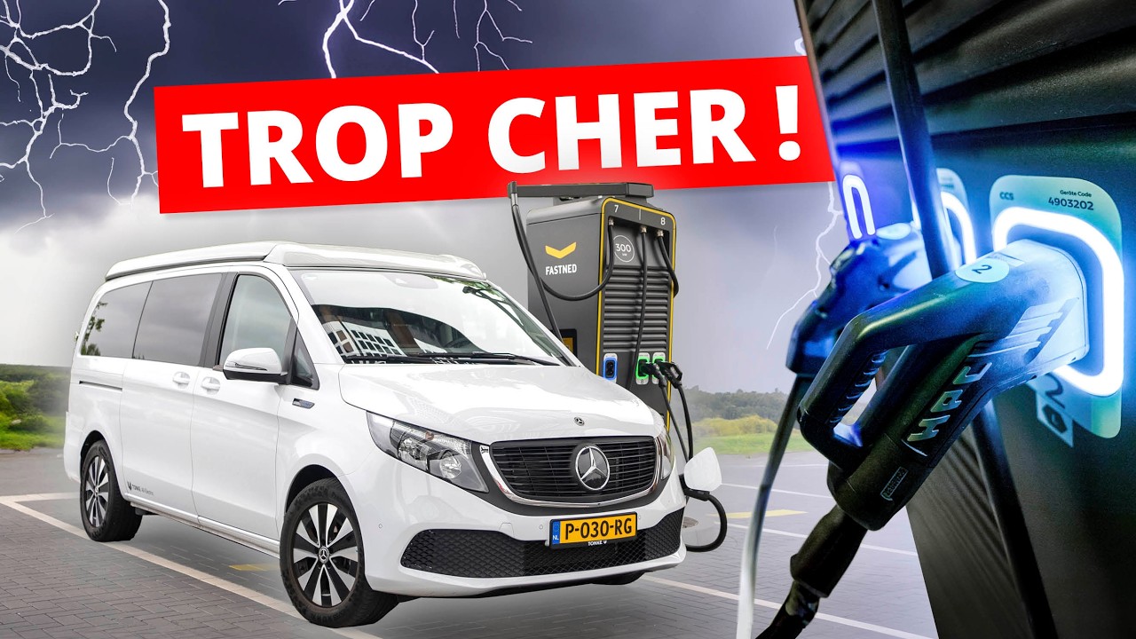 ⚡3000 KM en VAN ÉLECTRIQUE au DANEMARK : le BILAN (Mercedes Tonke EQV)