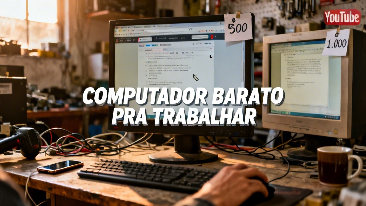 Computadores baratos para trabalhar (R$500 a R$1000) | Vale a pena começar assim? @pichauinfo