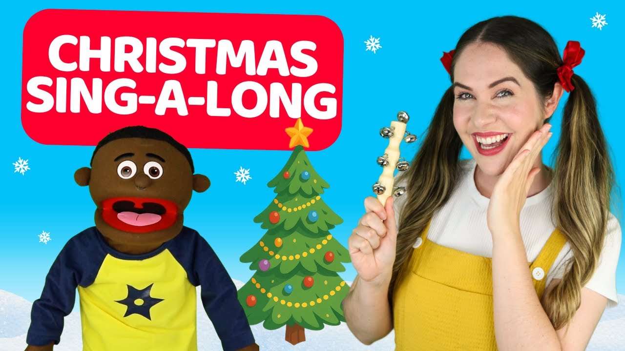 Christmas Sing-Along for Kids 🎶 | Jiggle Jam Christmas Songs Compilation