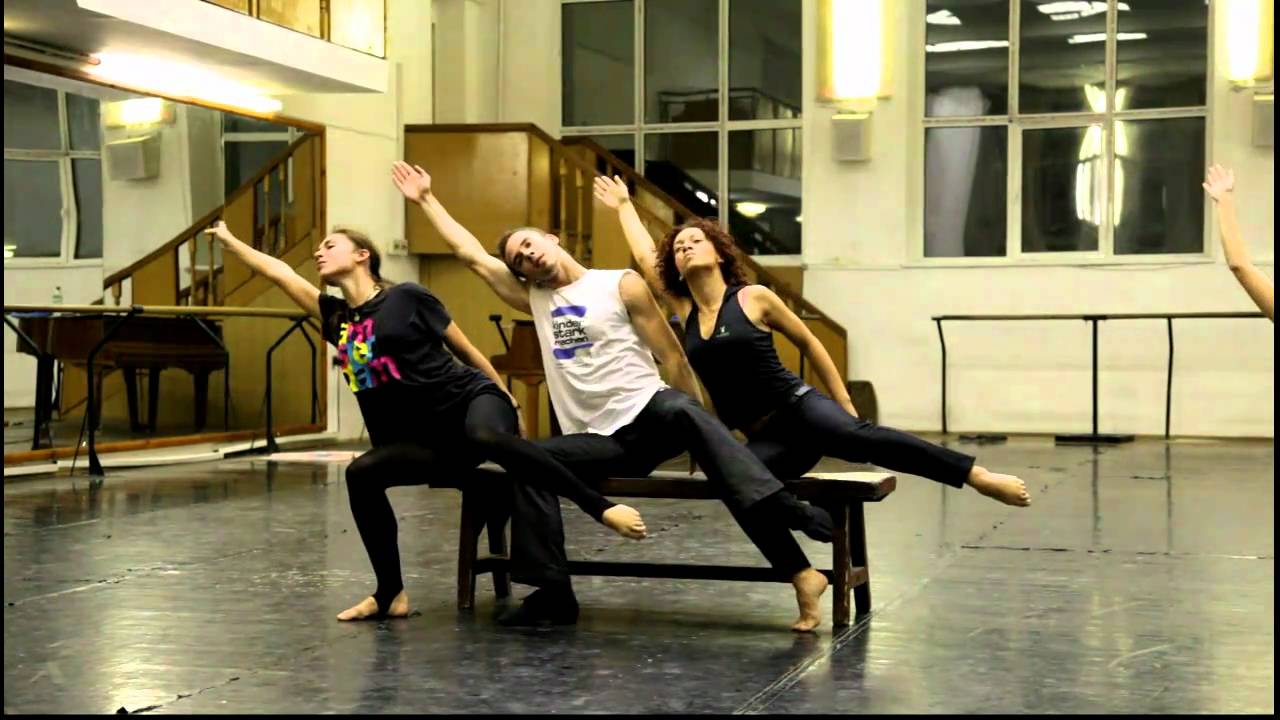 Kyiv Modern-Ballet (Radu Poklitaru) - Dance miniature's rehearsal
