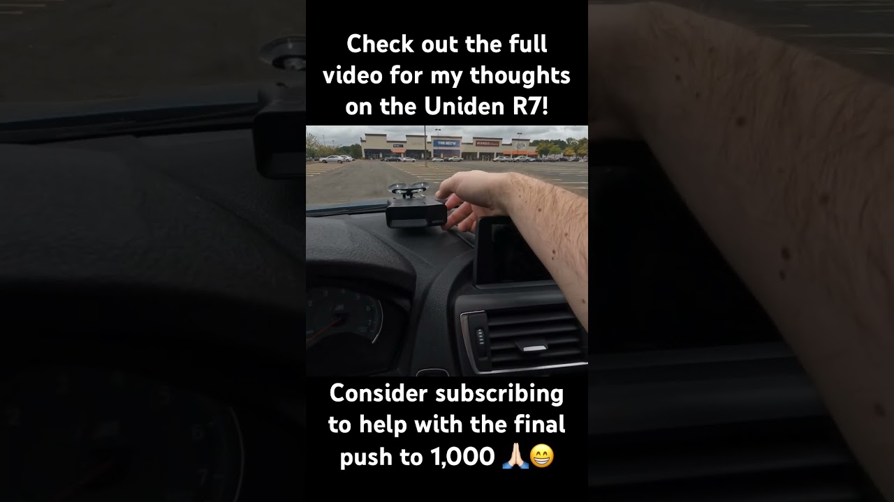 Оцените мою настройку радар-детектора Uniden R7! #Uniden #R7 #RadarDetector