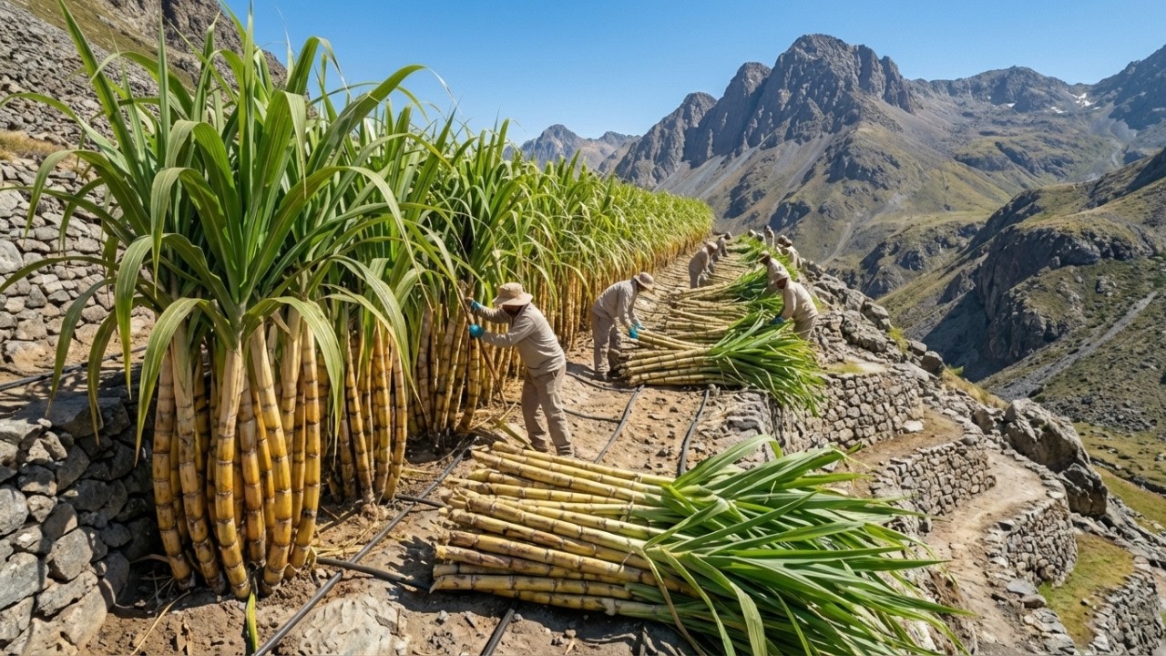They Tried Growing Sugarcane on the Rocky Mountains of Peru – The Engineering Miracle That Followed
