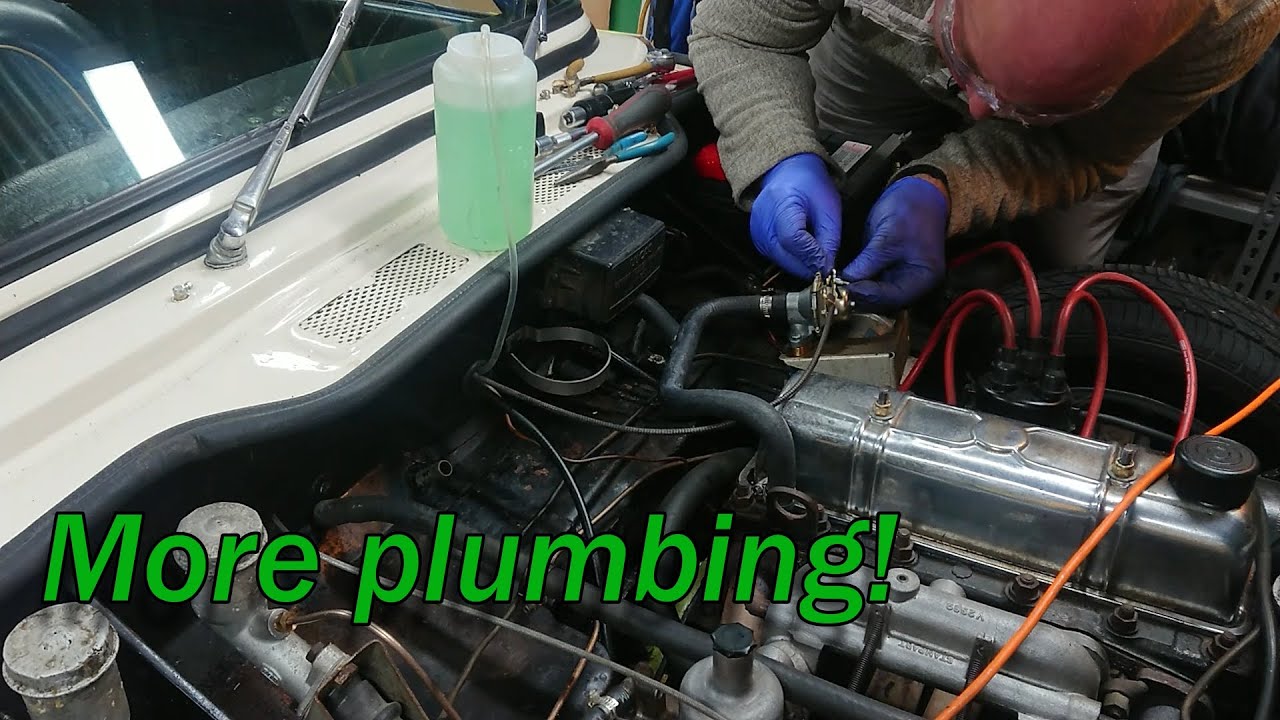 66 SPTI part 31 – Fixing the heater on my 1966 Spitfire 4 Mk II