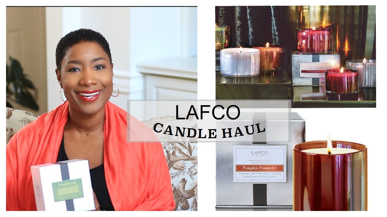 *HUGE* LAFCO CANDLE HAUL- The Best Smelling Candle EVER!
