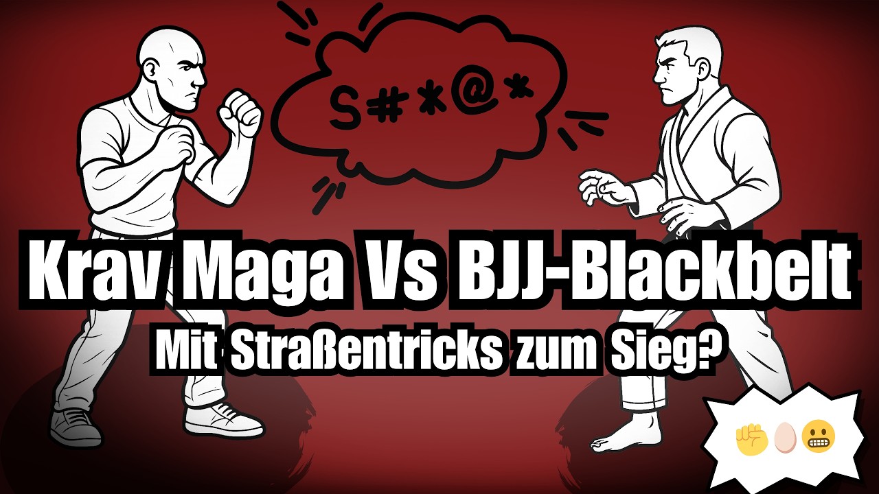 Krav Maga Straßentechnik gegen BJJ – funktioniert das wirklich?