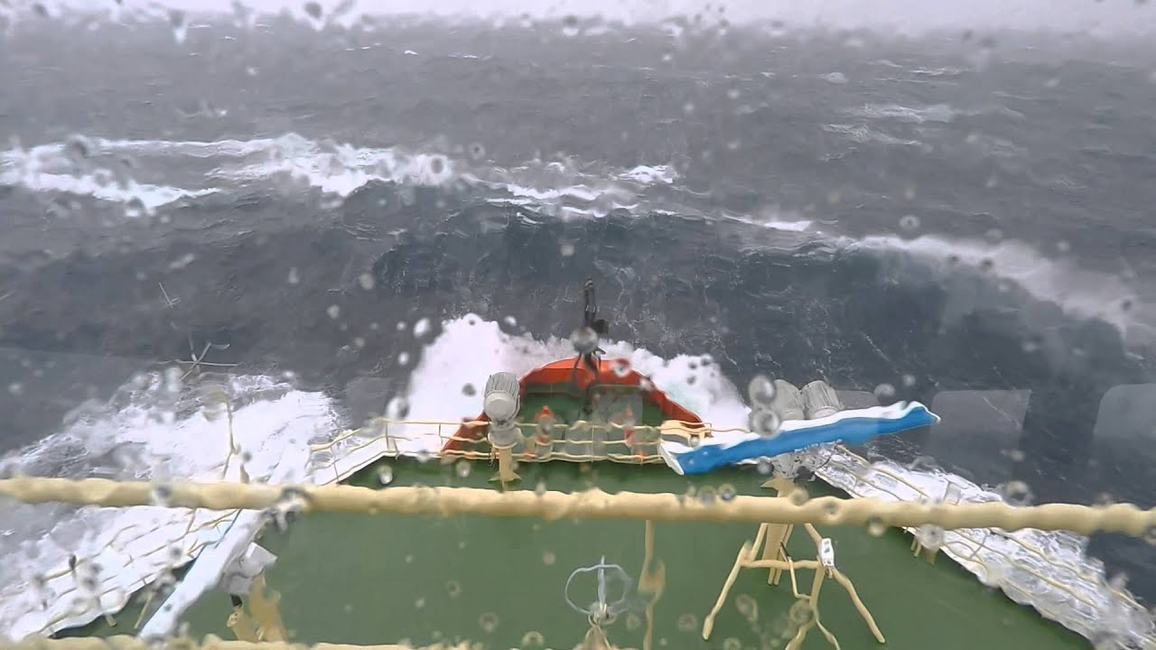 Christmas Storm in the Southern Ocean