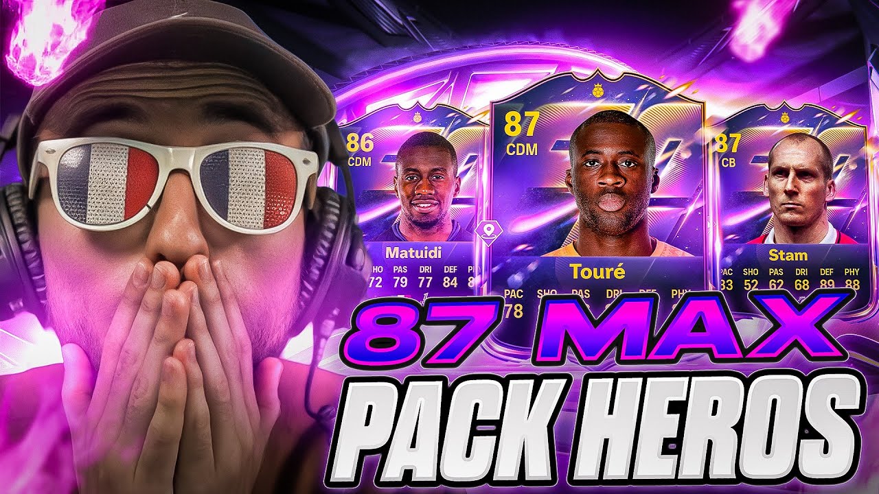J&rsquo;OUVRE DES PACKS H&Eacute;ROS 87 MAX (LE GRAPHISTE EST ON FIRE 😲🔥)