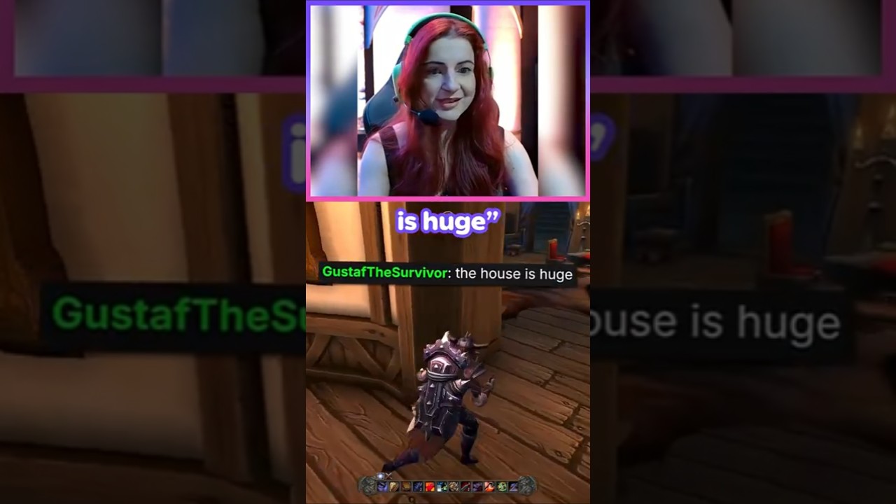 WoW player houses are HUGE 🏠😍