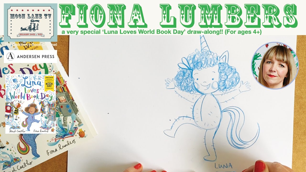 ‘Luna Loves World Book Day’ draw-along with illustrator Fiona Lumbers (for ages 4+)