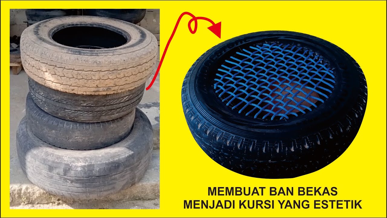 Kursi dari ban bekas (THE REBORN)