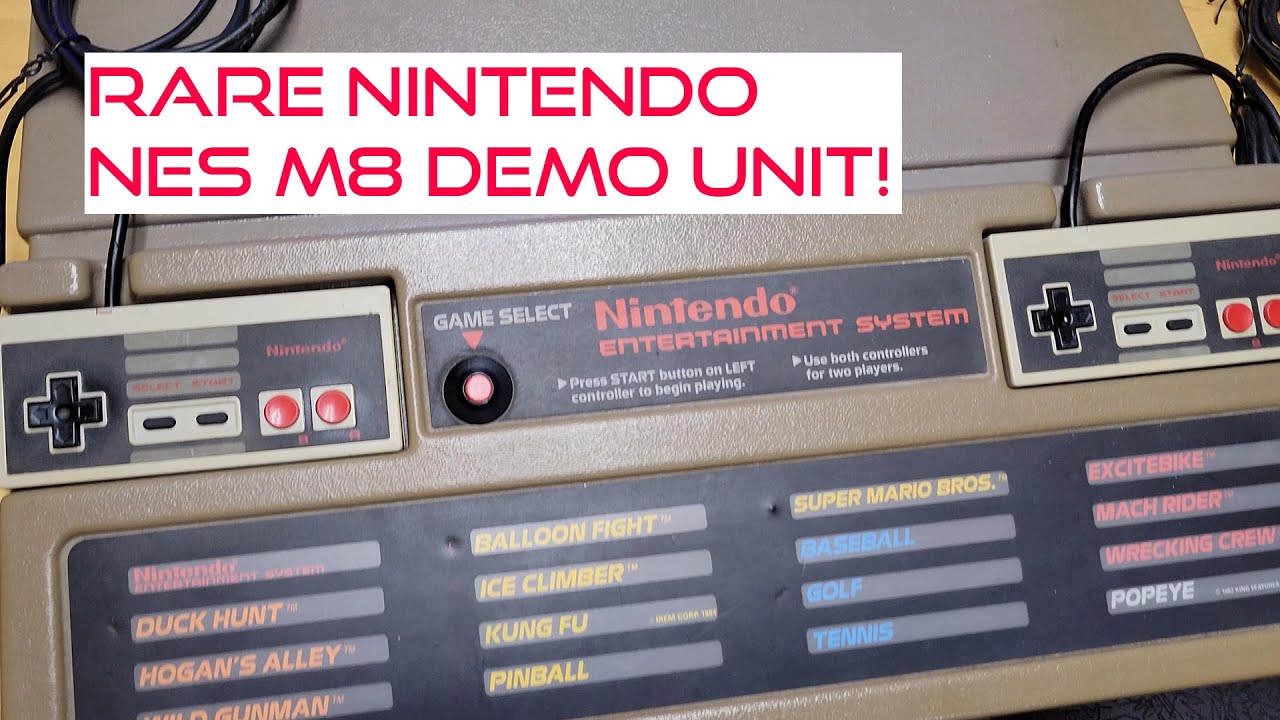 Nintendo NES M8 Demo Unit - LIRetro Pickups!