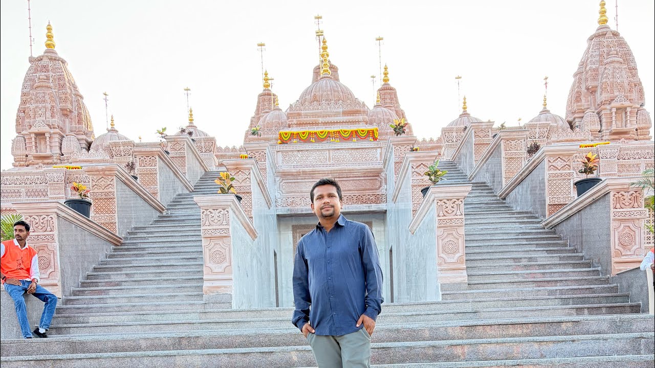 BAPS 🛕 hindu temple in Jodhpur 💁🏻#baps #swaminarayan #vlogs #love #viral 
