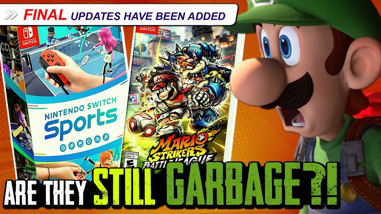 Неужели Nintendo исправила свои худшие игры для Switch?! Nintendo Switch Sports и Mario Strikers:...