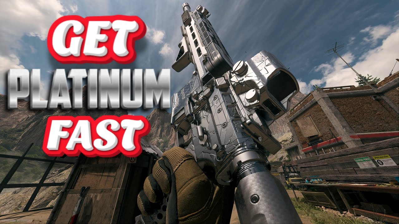 How to get the fss hurricane platinum in MW2! Complete platinum Camo Guide!