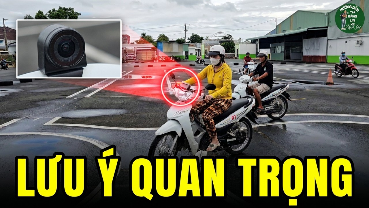 Khóa 2 bánh hạng A1 tập xe thi sát hạch ngày 4.9.2025 | Rạch Giá