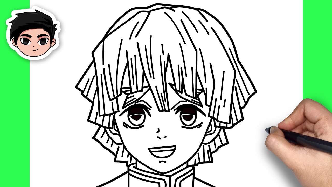 Como Desenhar Zenitsu (Demon Slayer)