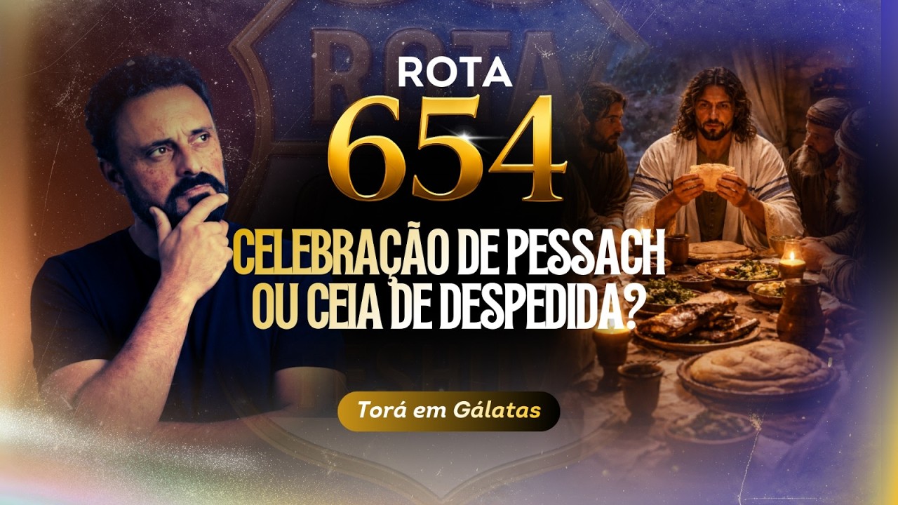 ROTA 654 -A TORÁ DE YESHUA -AP Agnaldo Silva #libertação #judaismomessianico