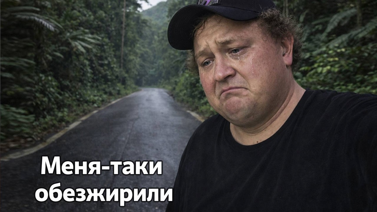 МЕНЯ ТАКИ ОБЕЗЖИРИЛИ!