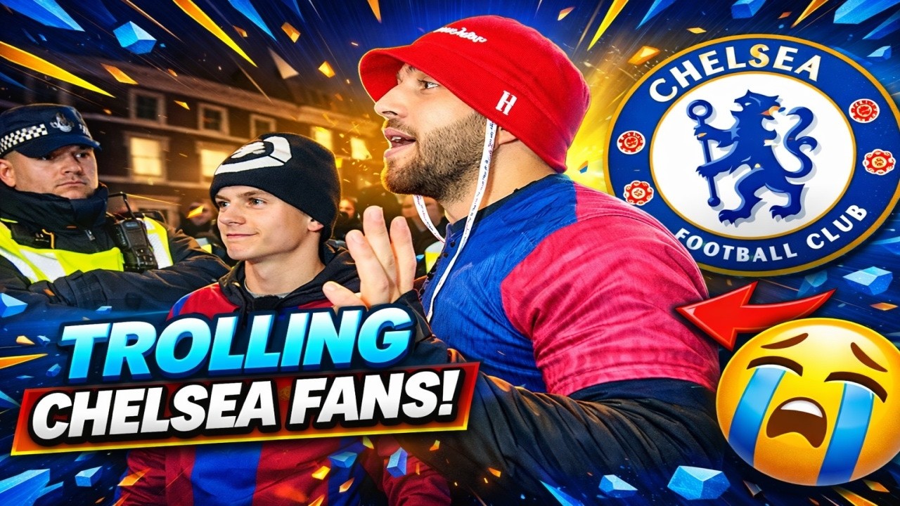 I Trolled Chelsea Fans as a Barcelona Fan… They LOST It 😳🔥