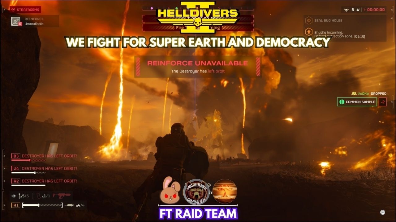 We Fight For Super Earth And Democracy [Major Order: Illuminate] [Helldivers 2]
