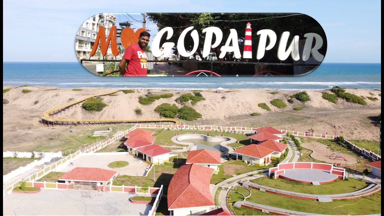 New Look  of Gopalpur Sea Beach, Ganjam || Must Watch Drone View of Panthanibas, Gopalpur