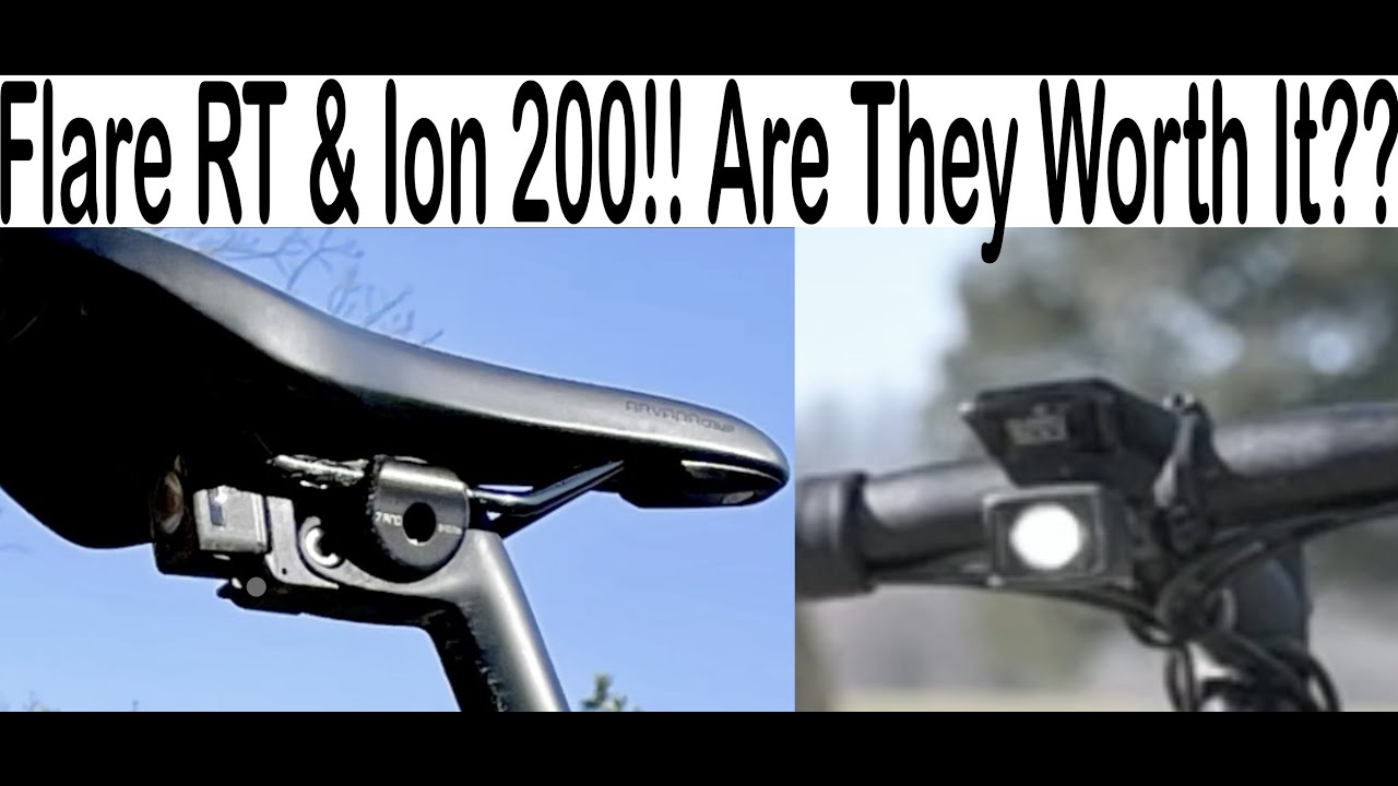 Bontrager Flare RT & Ion 200 Cycling Lights! Are they Worth It?? #Review