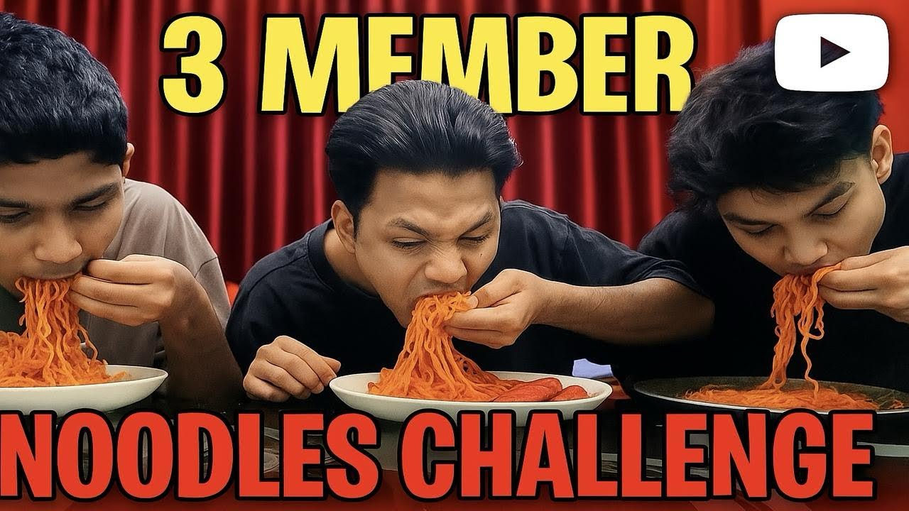 Spicy Noodles Challenge🥵🌶️ | Who Will Win🤔