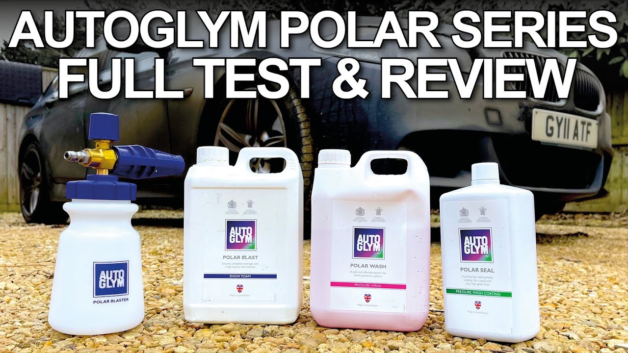 Серия Autoglym Polar — КАЖДЫЙ ПРОДУКТ ПРОТЕСТИРОВАН