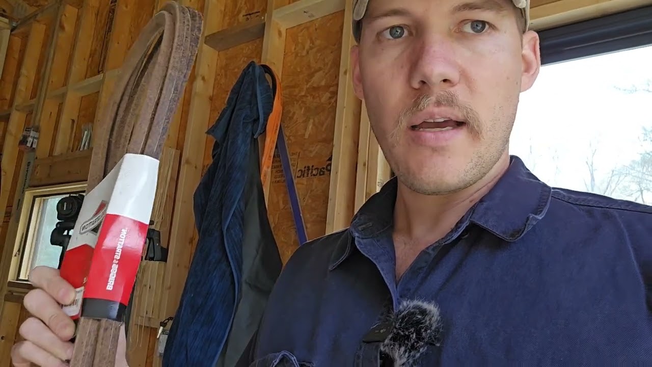 How to Install a Mowerdeck Belt #Ferris #savemoney #diy #mowing