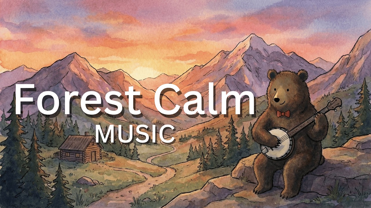 Natural Meditation Music for Deep Focus 🌿 Organic Ambient Folk Mix | Vibraphone, Harp, Hang Drum