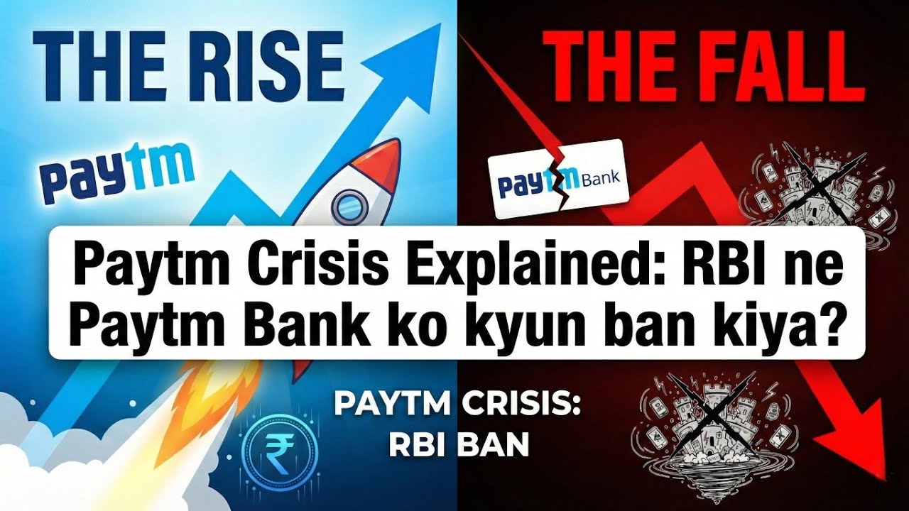 Paytm Crisis Explained: RBI ne Paytm Bank ko kyun ban kiya?