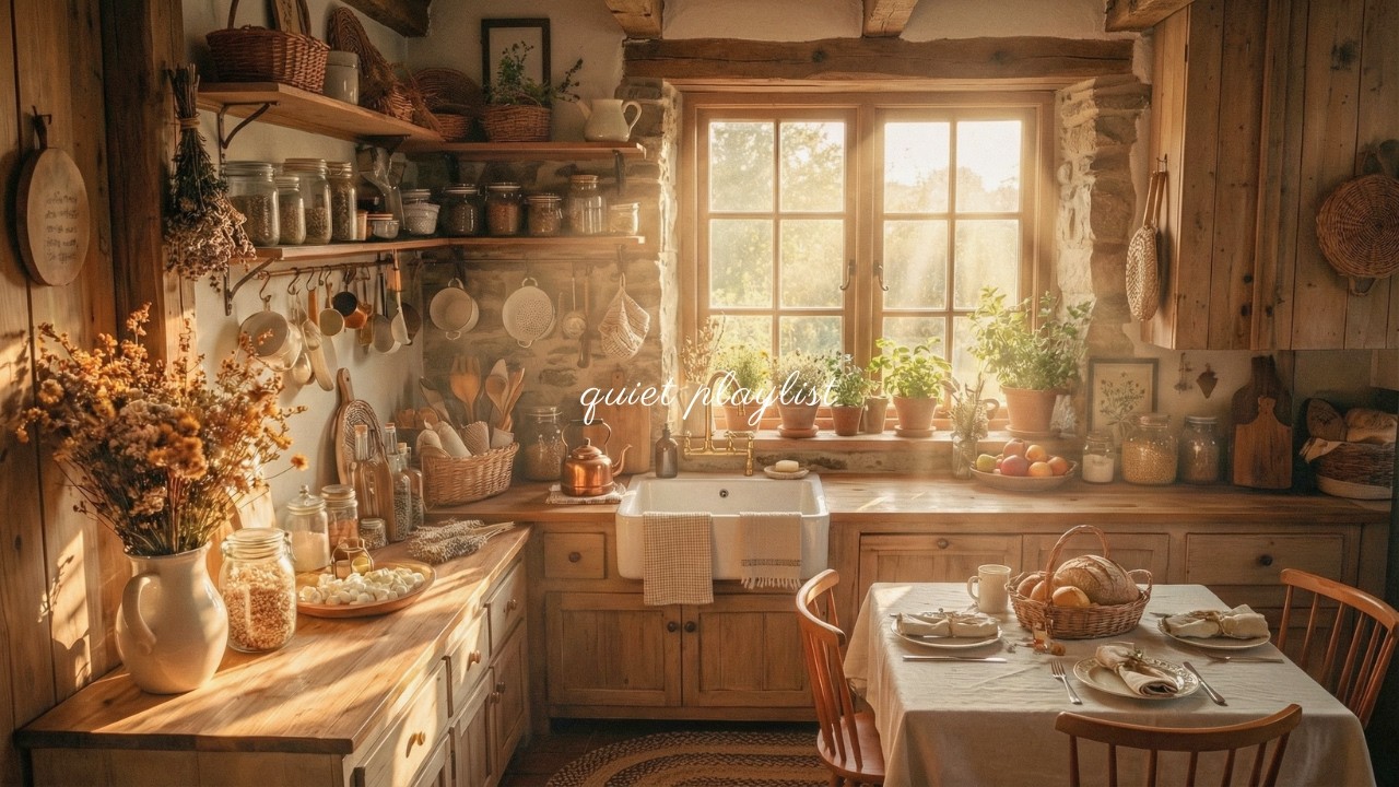 slow living in a cozy cottage 🌿 (calm piano for reading & relaxing)