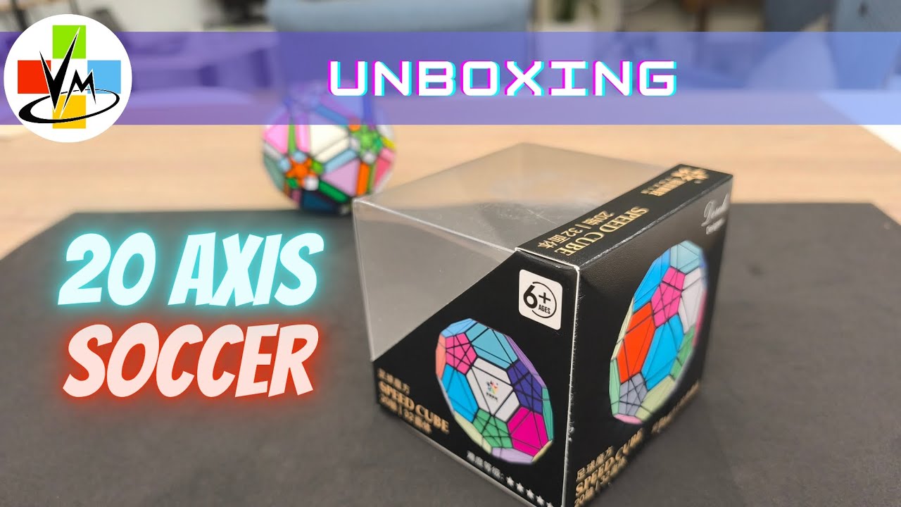 📦20 AXIS SOCCER Yuxin Unboxing 👍 Rubik como balón de fútbol 😉 Icosaedreo truncado