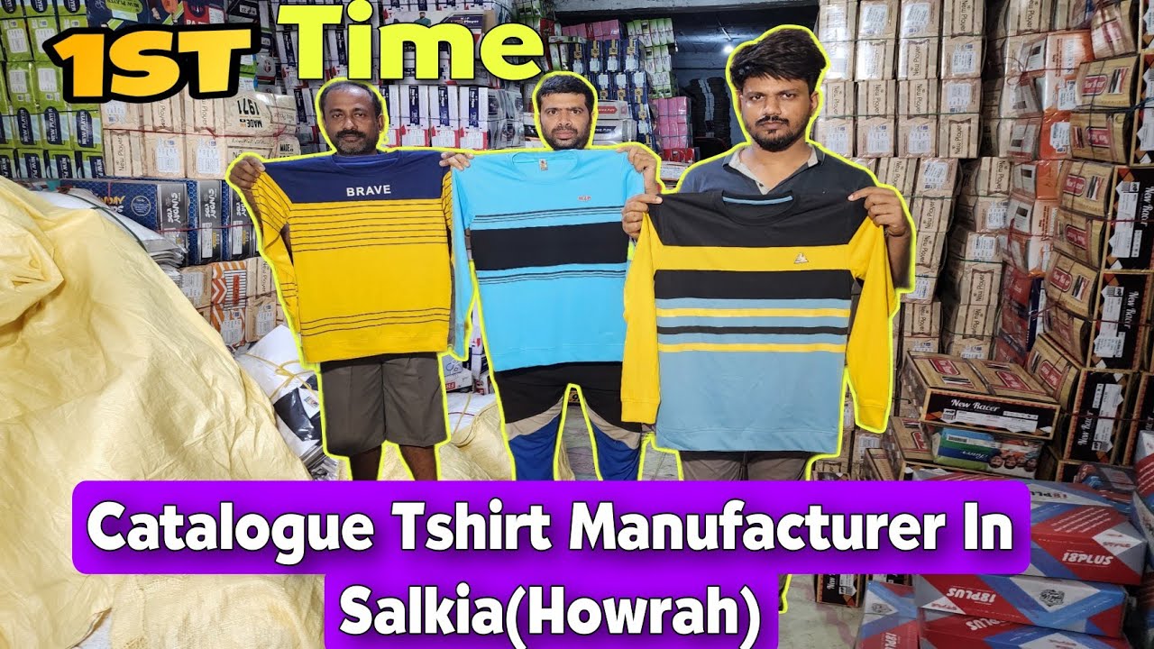 Biggest Tshirt Manufacturer In Salkia (Howrah )/Catalogue Tshirt